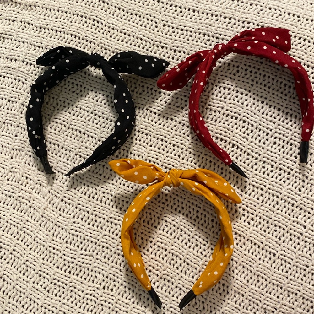 Polka Dot Headbands